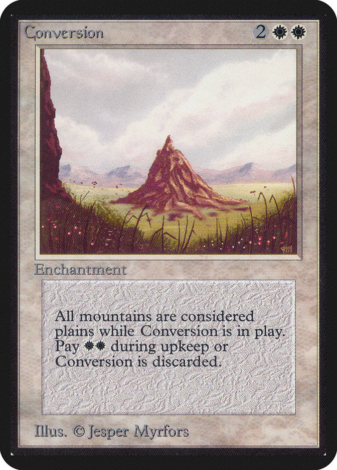 Magic: The Gathering MTG Conversion [Alpha Edition] Graded CGC 7 Near Mint