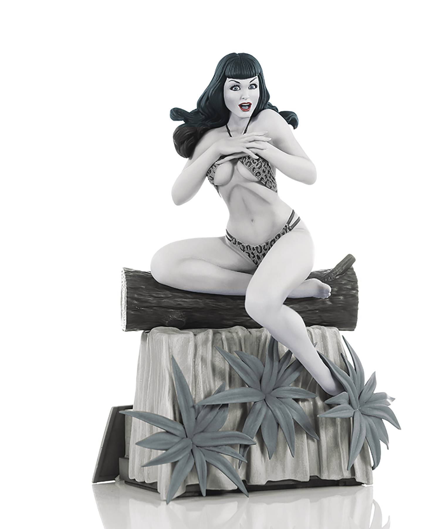 Dynamite Terry Dodson Bettie Page Limited Edition B&W Statue