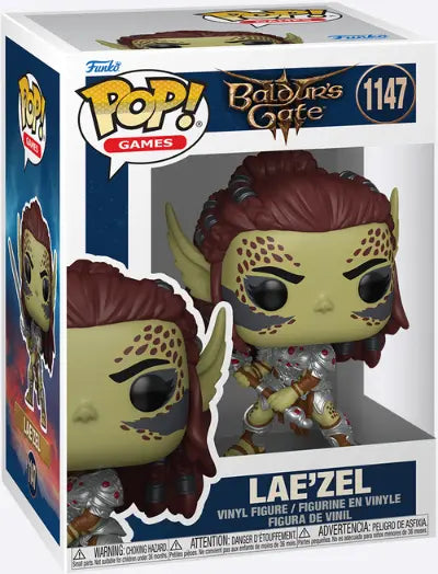 Pop Games Baldurs Gate 3 S2 Laezel W Sword Figure