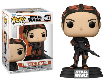 Pop Star Wars Mandalorian Fennec Shand Vinyl Figure