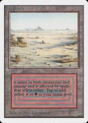 Magic: The Gathering MTG Badlands [Unlimited Edition] Graded CGC 8 NM/Mint