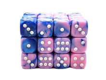 Old School Dice: 36ct 12mm d6 Dice Set - Vorpal - Blue & Pink