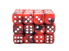 Old School Dice: 36ct 12mm d6 Dice Set - Vorpal - Red & Black