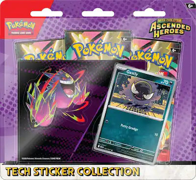 Mega Evolution: Ascended Heroes Tech Sticker Collection - Gastly