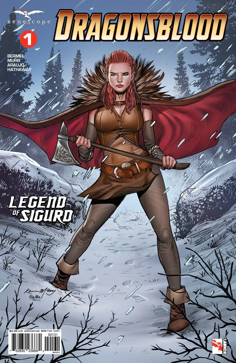 DRAGONSBLOOD #1 (OF 4) CVR C MCCOY