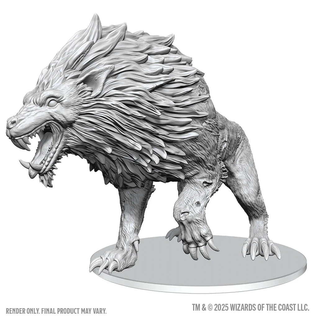 Nolzur's Marvelous Miniatures - Unpainted: Dire Worg