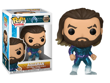 Pop Movies Aquaman Lost Kingdom Aquaman Stealth Suit Vinyl Figure