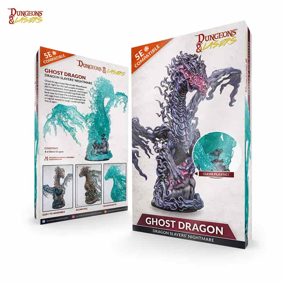 Dungeons & Lasers: Miniatures - Ghost Dragon