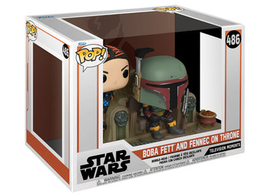 Pop Moment Mandalorian Boba Fett & Fennec Shand Vinyl Figure