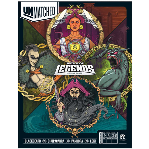 Unmatched: Battle of Legends - Volume Three
