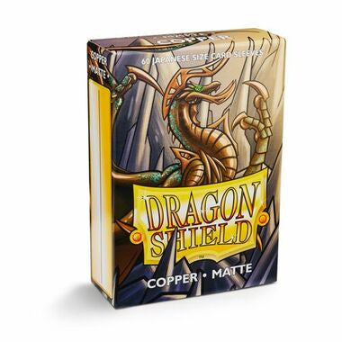 Dragon Shield Japanese Sized Matte Sleeves - Copper 60ct
