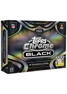 2025 Topps Black Chrome Football Hobby Box
