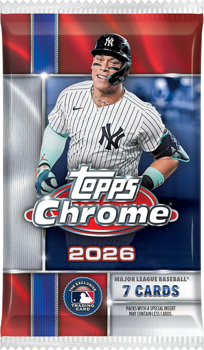 2026 Topps Chrome Baseball Mega Box