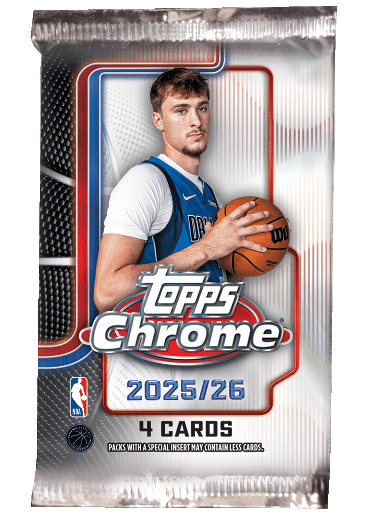 2025-26 Topps Chrome NBA Basketball Value Box