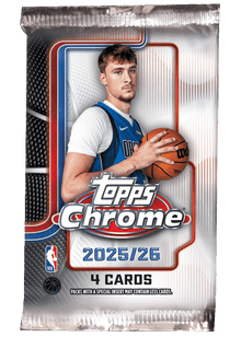 2025-26 Topps Chrome NBA Basketball Value Box