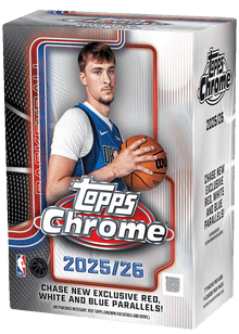 2025-26 Topps Chrome NBA Basketball Value Box