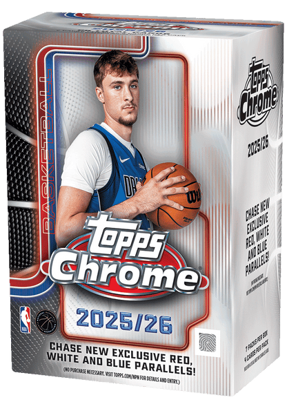 2025-26 Topps Chrome NBA Basketball Value Box
