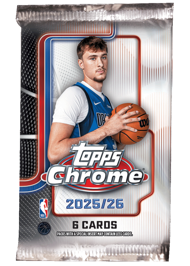 2025-26 Topps Chrome NBA Basketball Mega Box