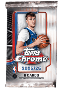2025-26 Topps Chrome NBA Basketball Mega Box