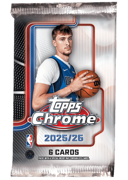 2025-26 Topps Chrome NBA Basketball Mega Box