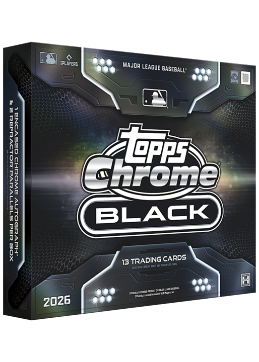 2026 Topps Chrome Black Baseball Hobby Box