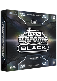 2026 Topps Chrome Black Baseball Hobby Box