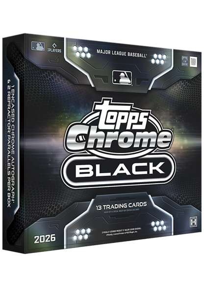 2026 Topps Chrome Black Baseball Hobby Box