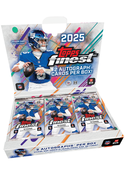 2025 Topps Finest Football Hobby Box