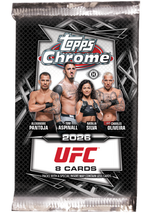 2026 Topps UFC Chrome Hobby Box