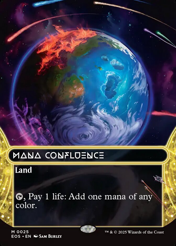 Magic MTG Mana Confluence [Edge of Eternities: Stellar Sights] Lightly Played
