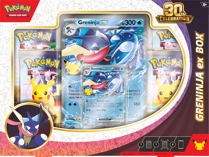 Pokemon Mega Evolution ME30: 30th Celebration Greninja ex Box