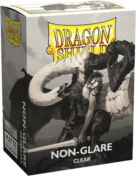 DRAGON SHIELD SLEEVES: Non Glare Matte Clear (Box of 100)