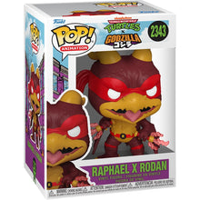 Funko Pop Animation 2343 TMNT x Godzilla Raphael x Rodan