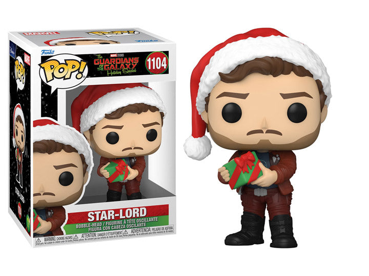 Pop Marvel Guardians Of The Galaxy Holiday Star-Lord Vinyl Figure