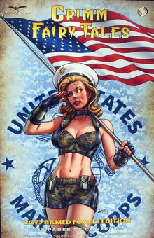 Grimm Fairy Tales 2023 Armed Forces Appreciation Cover A Reyes