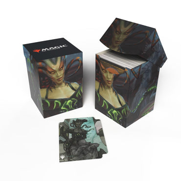 Ultra PRO: 100+ Deck Box - Outlaws of Thunder Junction (Vraska, the Silencer Key Art)