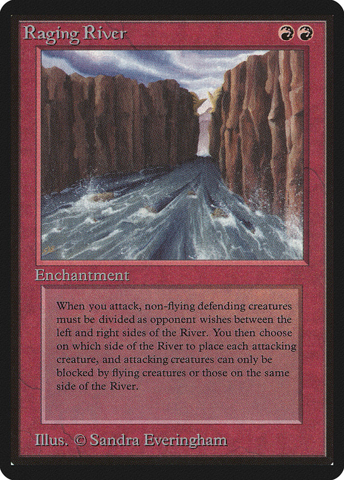 Magic: The Gathering MTG Raging River [Beta Edition] Graded CGC 6 Ex/NM