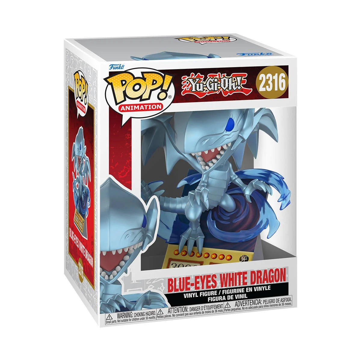 Pop Animation 2316 Yu-Gi-Oh! Blue-Eyes White Dragon