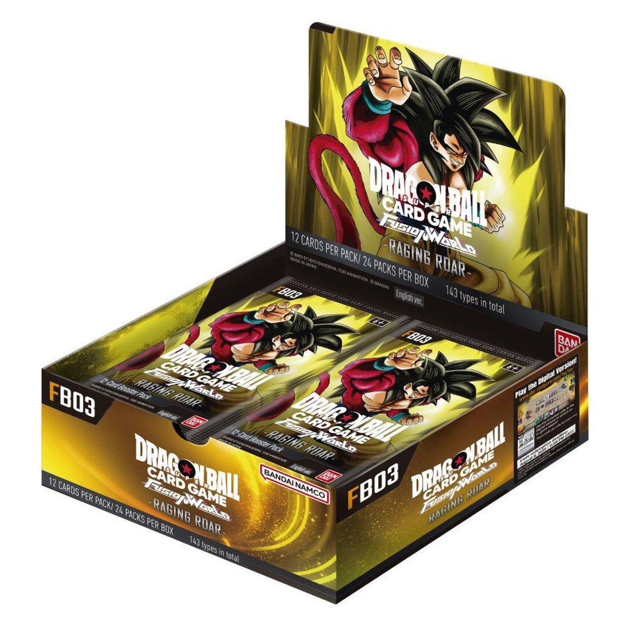 Fusion World: Raging Roar [FB03] - Booster Box