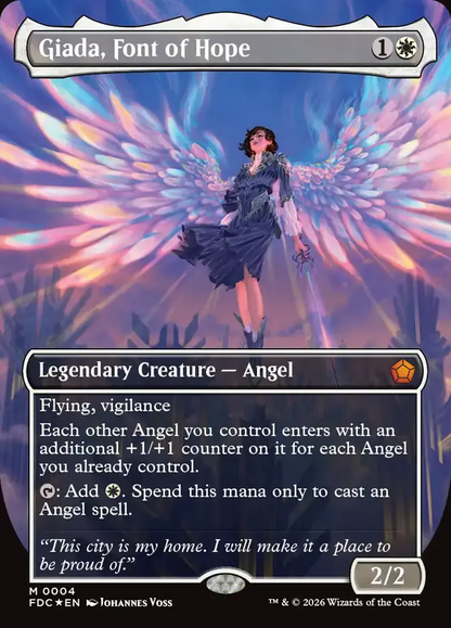 Magic: The Gathering MTG Foundations Commander Deck - Calling All Angels