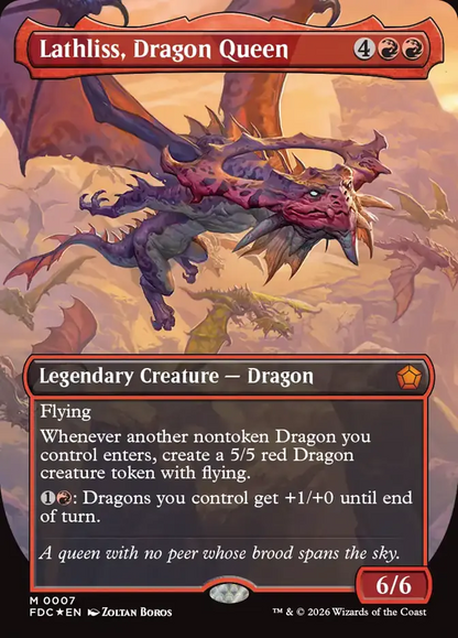 Magic: The Gathering MTG Foundations Commander Deck - Reign of Dragons