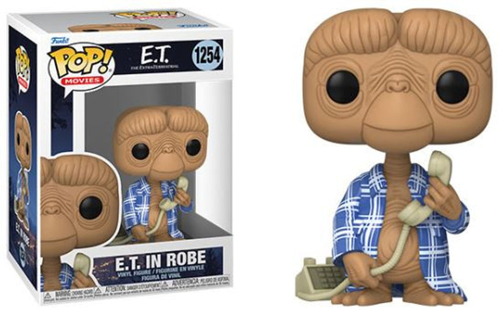 Pop Movies E.T.40th E.T. In Flannel Vinyl Figure