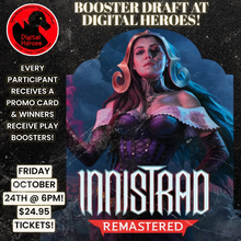 10/24/2025 6:00PM FNM: Innistrad Remastered Booster Draft Ticket