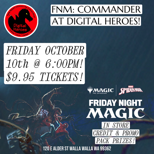 10/10/2025 6:00PM FNM: Commander Ticket