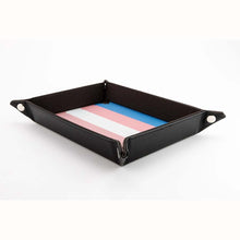 Fanroll Pride Fold Up Velvet Dice Tray - Transgender Flag