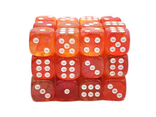 Old School Dice: 36ct 12mm d6 Dice Set - Galaxy - Exploding Sun