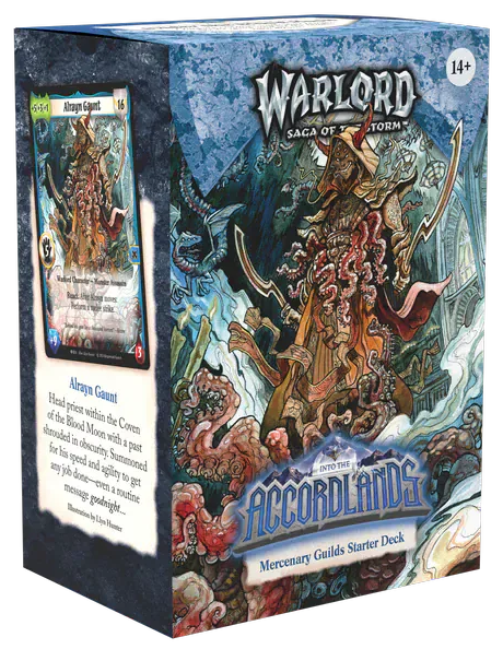 Warlord CCG: Saga of the Storm - Into the Accordlands Starter Deck: Under the Blood Moon