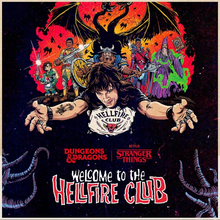 D&D Stranger Things: Welcome to the Hellfire Club Board Game