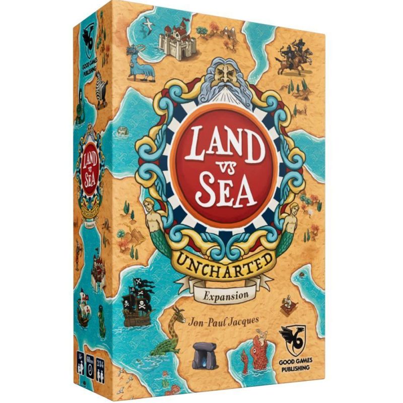 Land vs Sea Board Game - Uncharted Expansion [Good Games Publishing]