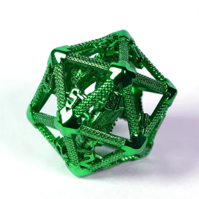 Foam Brain Hollow d20: Dragon Keep - Green